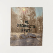 Tenture - Connected to the Wild Wandkleed (Voorkant)