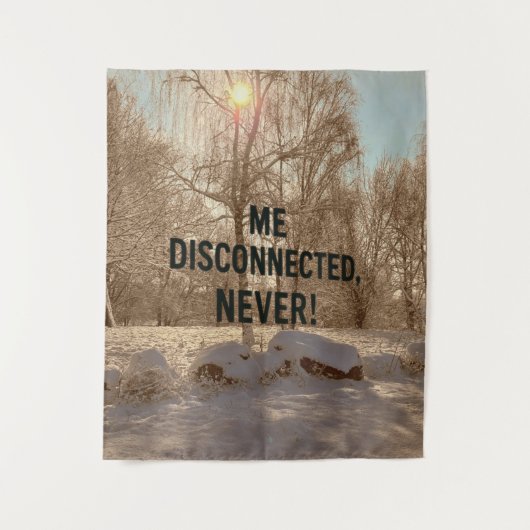 Tenture - Connected to the Wild Wandkleed (Voorkant)