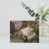 tentvormige briefkaart (Staand voorkant)