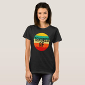 Tenure Af Leraar Tenure Hoogleraar Associate T-shirt (Voorkant volledig)