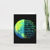 Tenzij iemand als jij heel erg veel om eten geeft kaart (Voorkant)