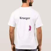 Tenzij je een nier kwijtraaktStop met bleken T-shirt (Achterkant)