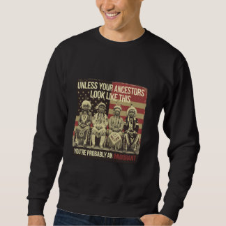 Tenzij je voorouders er zo uitzien als deze Native Trui