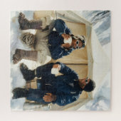 Tenzing Norgay Edmund Hillary De Everest Overwinne Legpuzzel (Horizontaal)