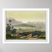 Teocalli, de Grote tempel in Tenochtitlan, Mexico Poster (Voorkant)