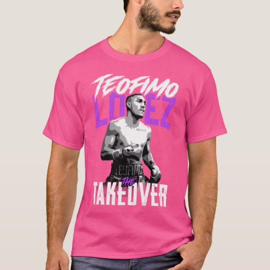 Teofimo Lopez van de zigeunerkoning naar de overna T-shirt (Voorkant)