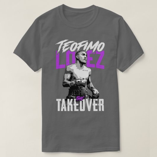Teofimo LopezDe overname T-shirt (Design voorkant)