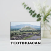 Teotihuacan Briefkaart (Staand voorkant)