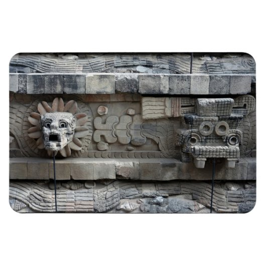 Teotihuacan flexibele magneet (Horizontaal)