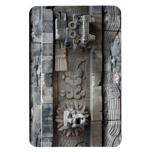 Teotihuacan flexibele magneet (Verticaal)