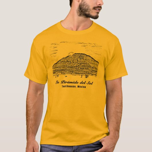 Teotihuacan, Mexico T-shirt (Voorkant)