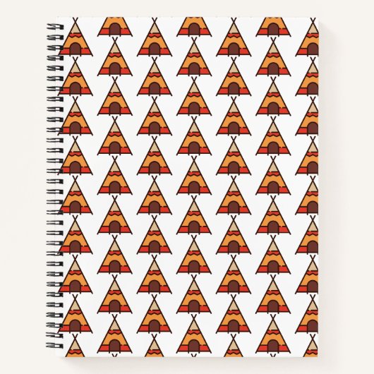 tepee notitieboek (Voorkant)
