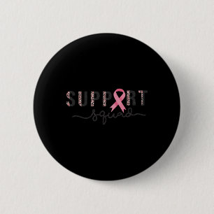 TepelKanker Bewustzijn Luipaard Roze Lint Ronde Button 5,7 Cm