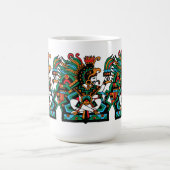 Tepeyollotl - hart van de bergoer van juwelen magische mok (Midden)