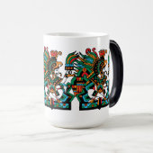 Tepeyollotl - hart van de bergoer van juwelen magische mok (Voorkant rechts)