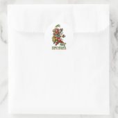 Tepeyollotl Ronde Sticker (Tas)
