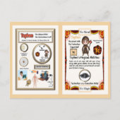 Tephen Wizard - Technetium Element Briefkaart (Voorkant)