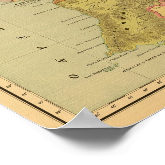 Tepic, Nayarit Poster (Hoek)