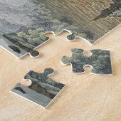 Tequendama Waterfall op de Bogota rivier, Colombia Legpuzzel (Zijkant)