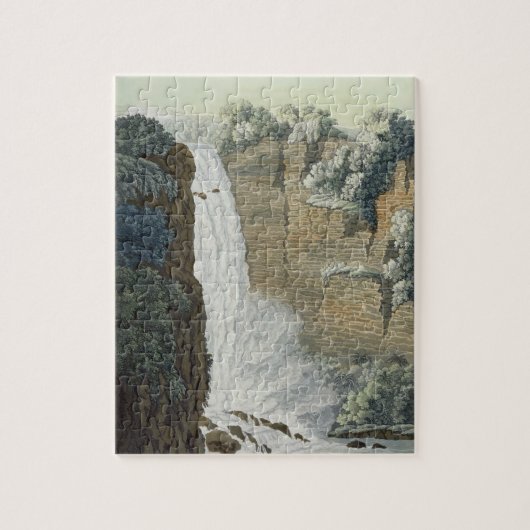 Tequendama Waterfall op de Bogota rivier, Colombia Legpuzzel (Verticaal)