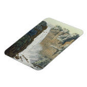 Tequendama Waterfall op de Bogota rivier, Colombia Magneet (Linkerzijde)