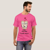 Tequeo mucho Venezuelan love family T-shirt (Voorkant volledig)