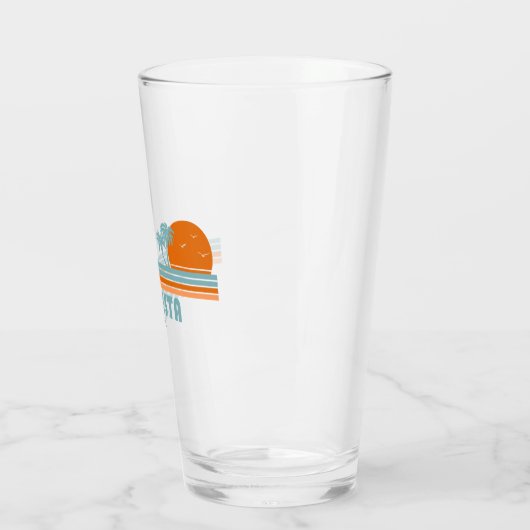 Tequesta Florida Sun Palm Trees Glas (Links)