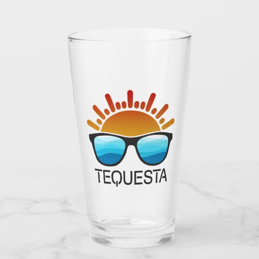 Tequesta Florida zonnebril Glas (Voorkant)