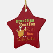 Tequila 60th Birthday Party Collectie Keramisch Ornament (Links)