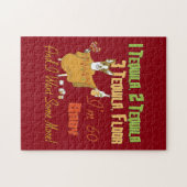 Tequila 60th Birthday Party Collectie Legpuzzel (Horizontaal)