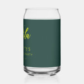 Tequila-aangedreven vrijgezellenfeest Geschenk Blikvorm Glas (Links)