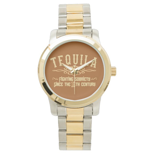 TEQUILA aangepaste horloges (Voorkant)