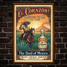  Tequila Adverteren Poster