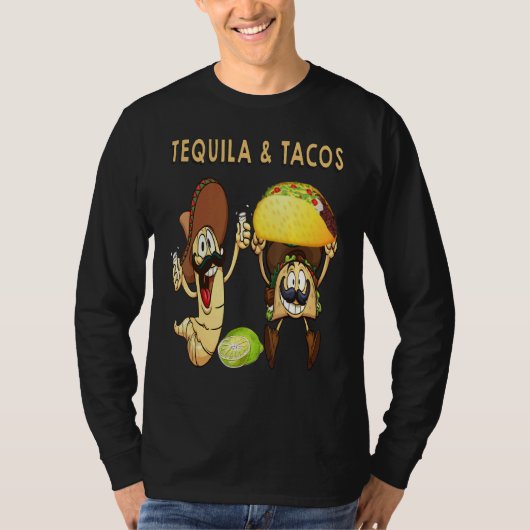 Tequila And Tacos Hakuna Tequila Patron Tequila Me T-shirt (Voorkant)