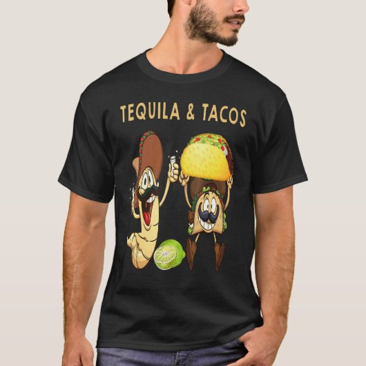 Tequila And Tacos Hakuna Tequila Patron Tequila Me T-shirt (Voorkant)