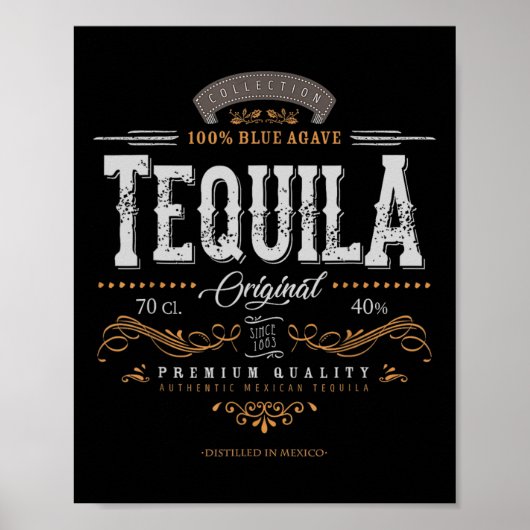 Tequila Cinco de Mayo verontrust Poster (Voorkant)