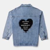 TEQUILA DENIM JAS JACKET (Achterkant)
