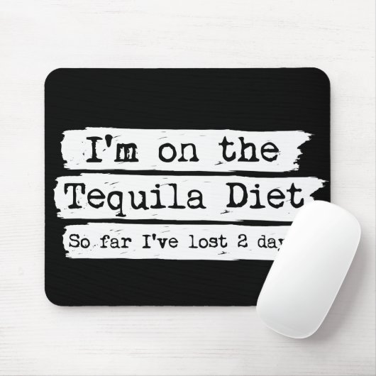 Tequila Diet Mousepad Muismat (Met muis)