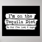 Tequila Diet Poster (Voorkant)
