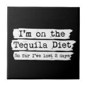 Tequila Diet Tile Tegeltje (Voorkant)