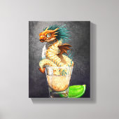 Tequila Dragon 8x10 Canvas afdrukken (Voorkant)