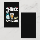 Tequila Drink Fun Salt Limoen Humor Alcohol Jokes Visitekaartje (Voorkant / Achterkant)