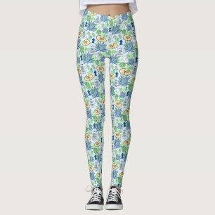Tequila Drinker Blue Agave Cactus en Sombreros Leggings