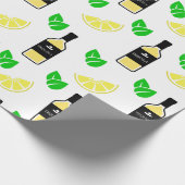 Tequila en citroen cadeaupapier (Hoek)