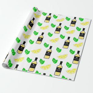 Tequila en citroen cadeaupapier