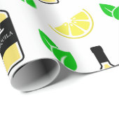 Tequila en citroen cadeaupapier (Rol Hoek)