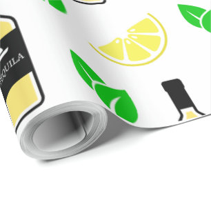 Tequila en citroen cadeaupapier