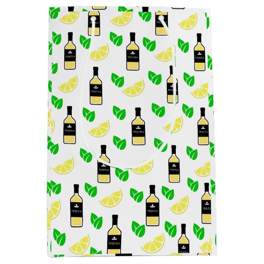 Tequila en citroen medium cadeauzakje (Voorkant)