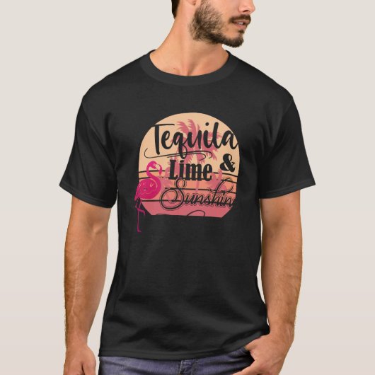 Tequila en Limoen Sunshine T-shirt (Voorkant)