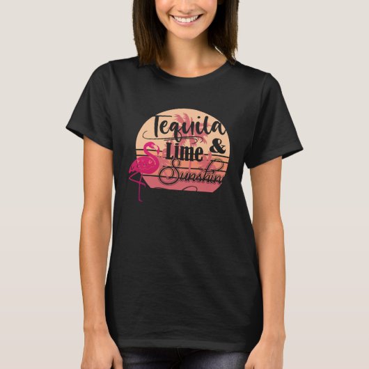 Tequila en Limoen Sunshine T-shirt (Voorkant)